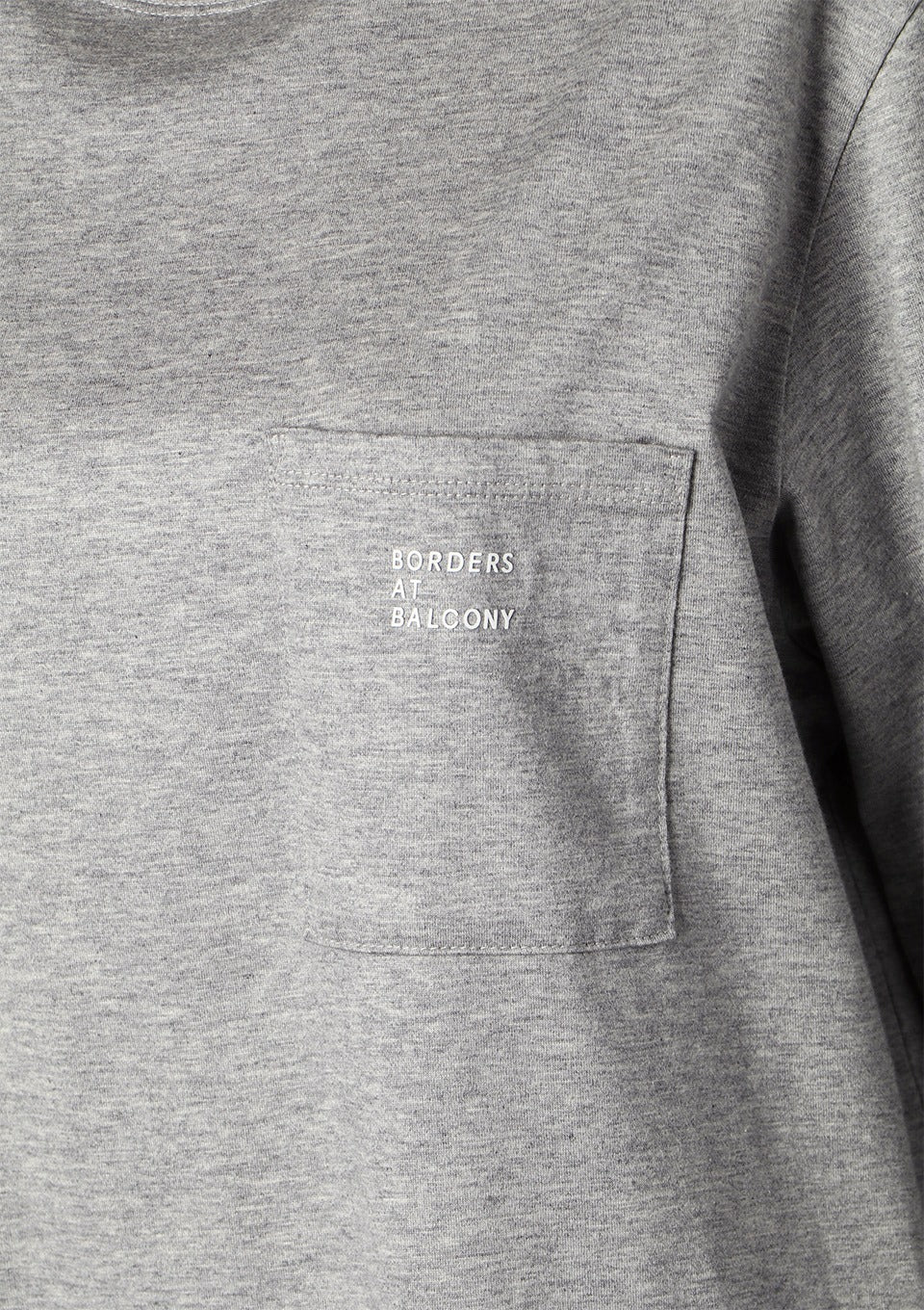 LONG SLEEVE POCKET TEE