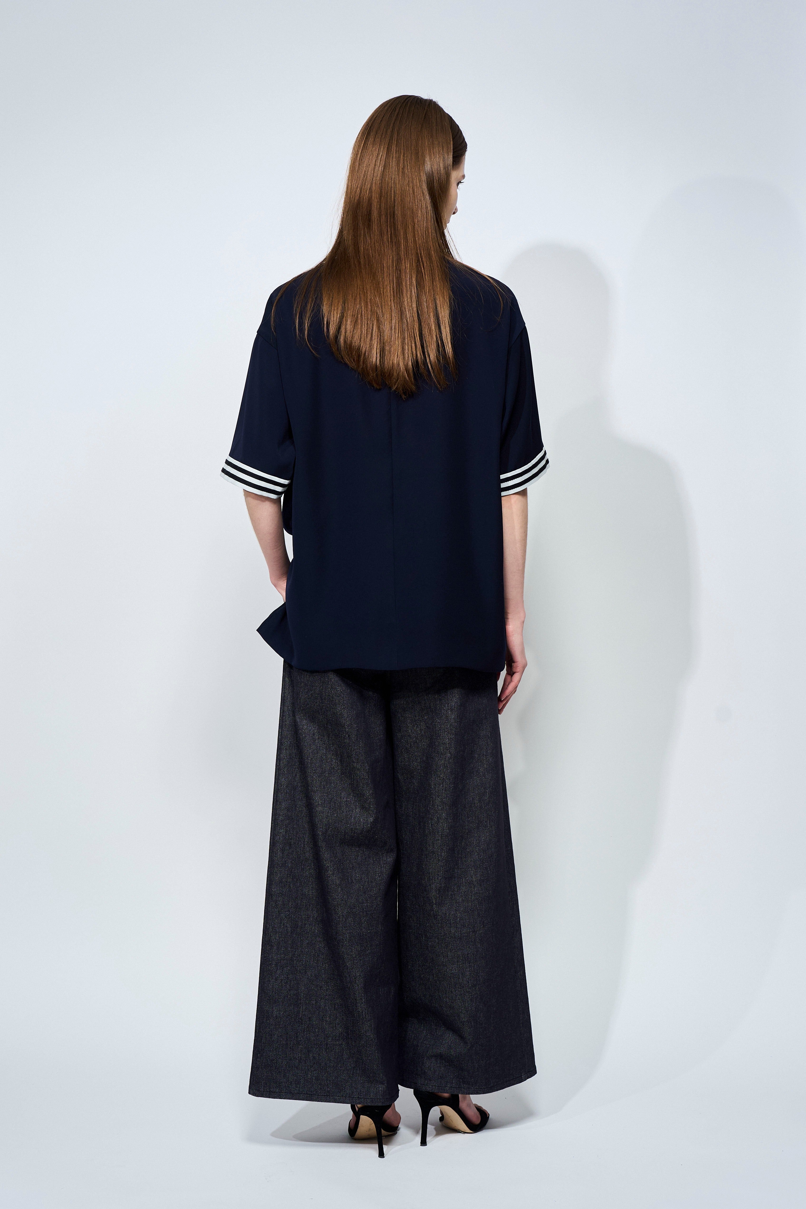 TWILL RELAXING BLOUSE