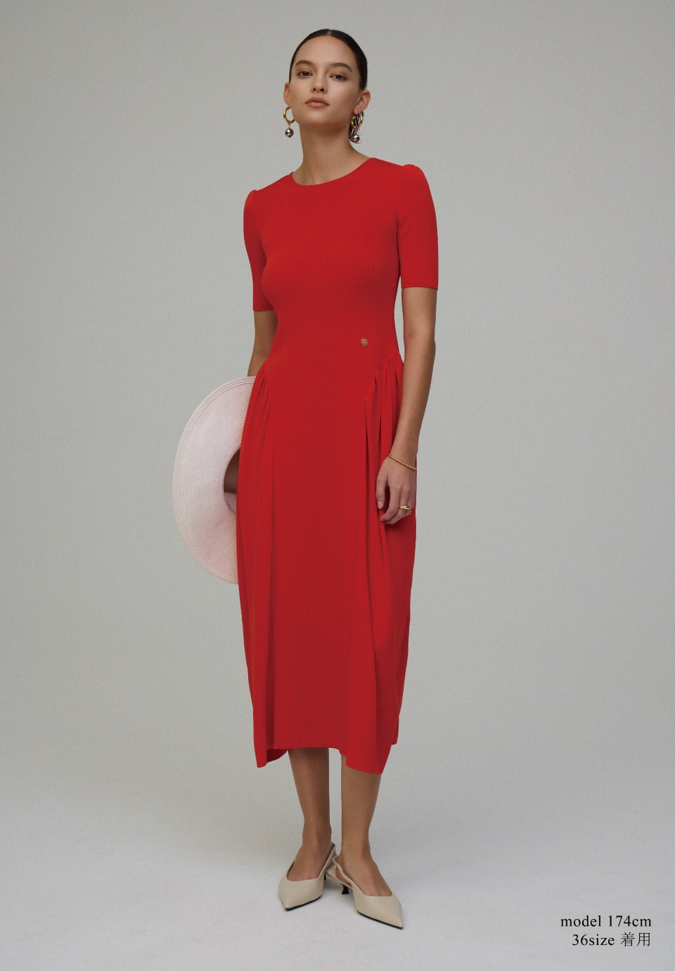 2026最新ボーダーズアットバルコニー COCOON KNIT DRESS COCOON KNIT DRESS