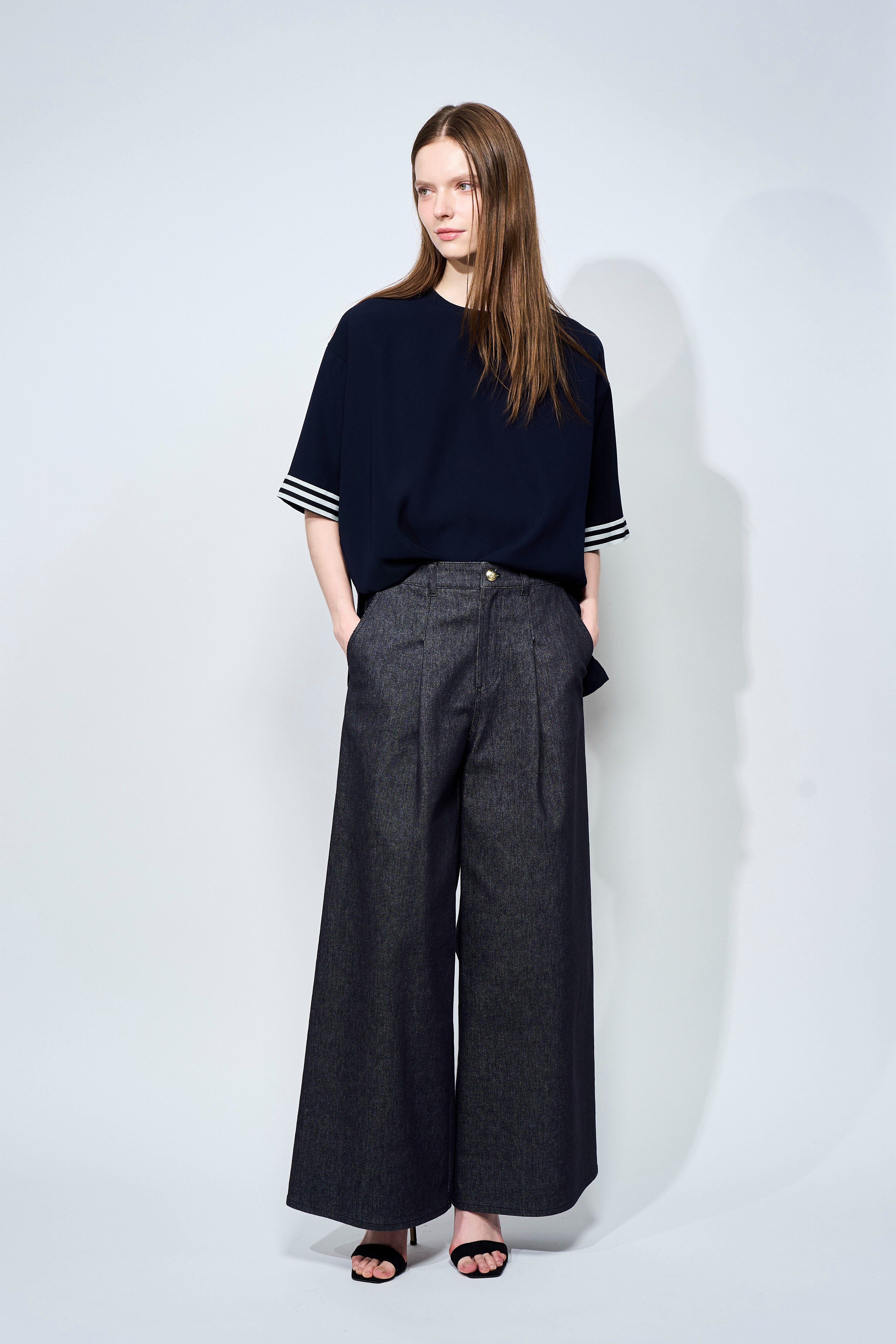 TWILL RELAXING BLOUSE