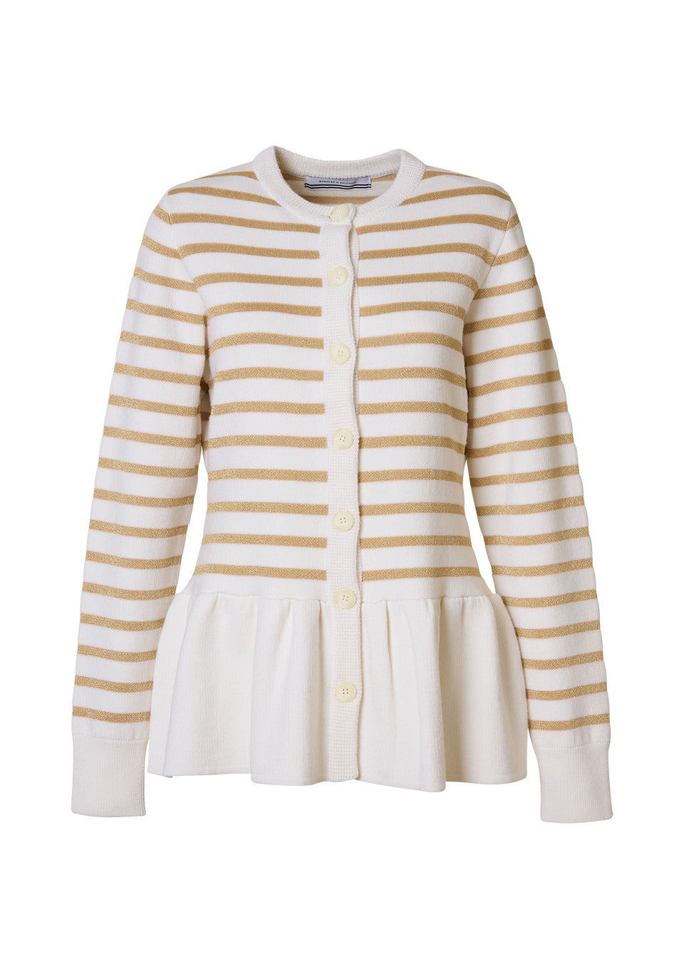 PEPLUM KNIT CARDIGAN