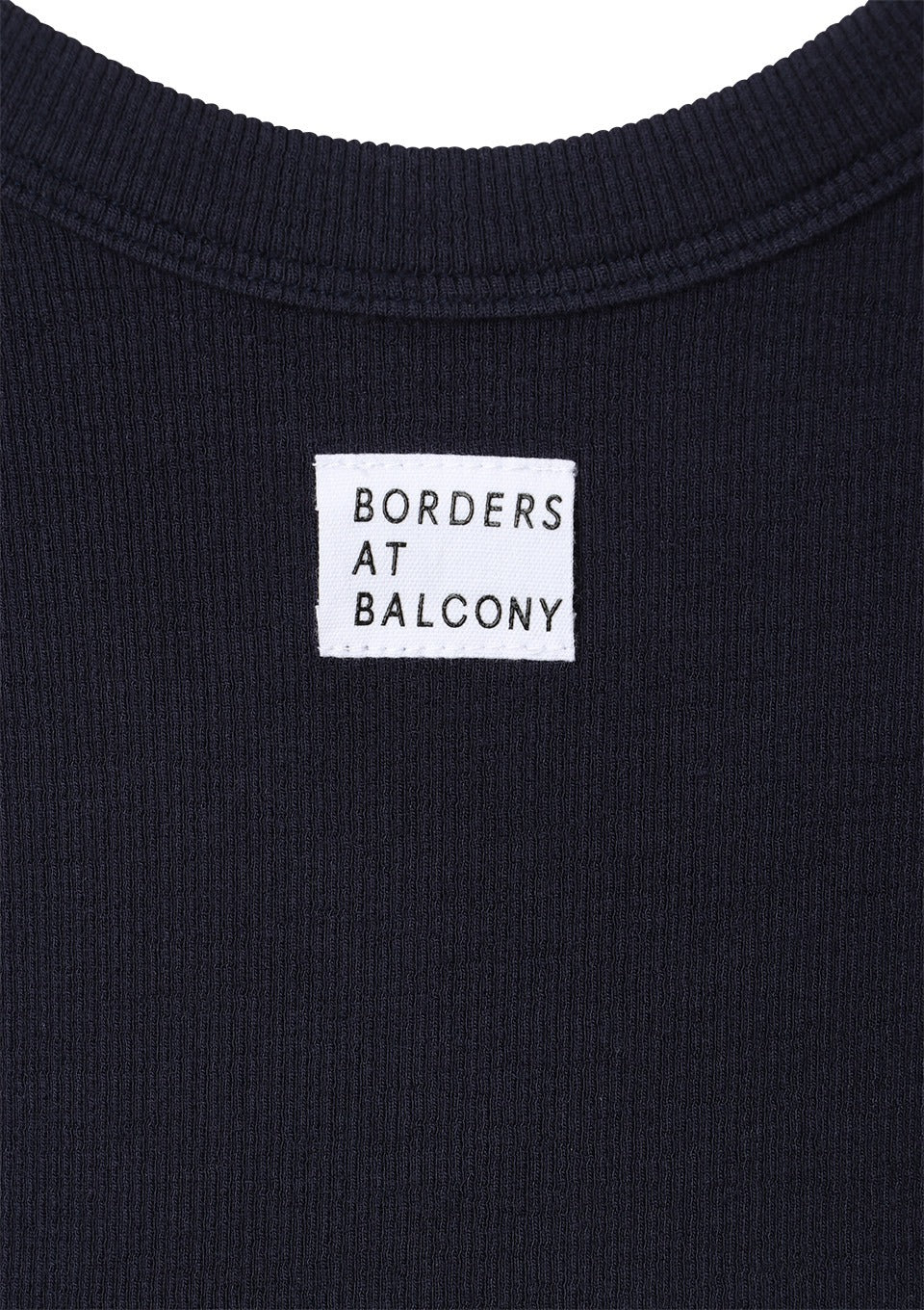 HALF SLEEVE RIB TEE