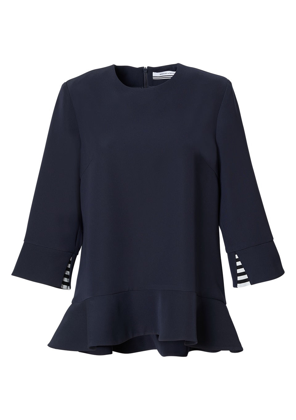 PEPLUM FLARE BLOUSE