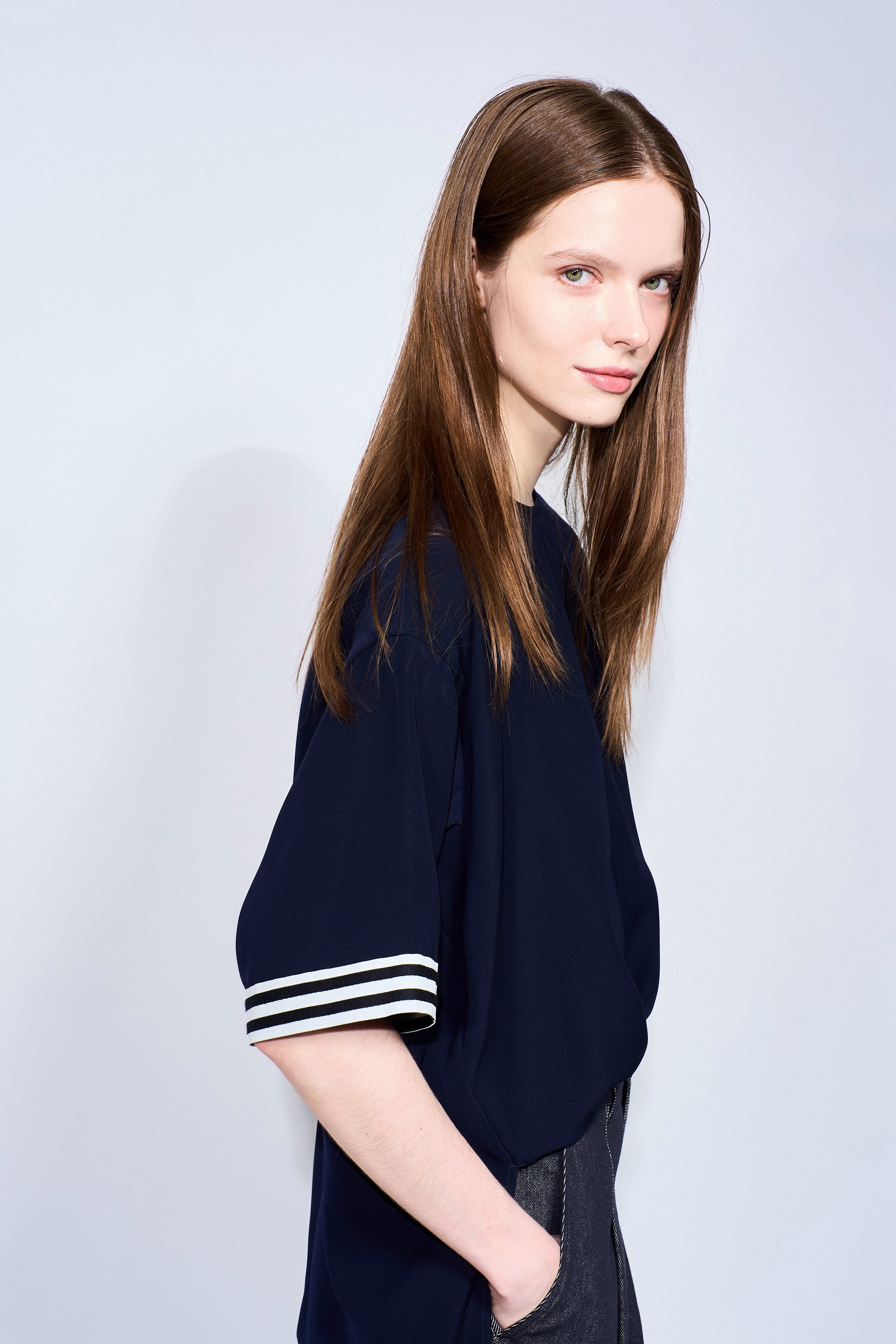 TWILL RELAXING BLOUSE