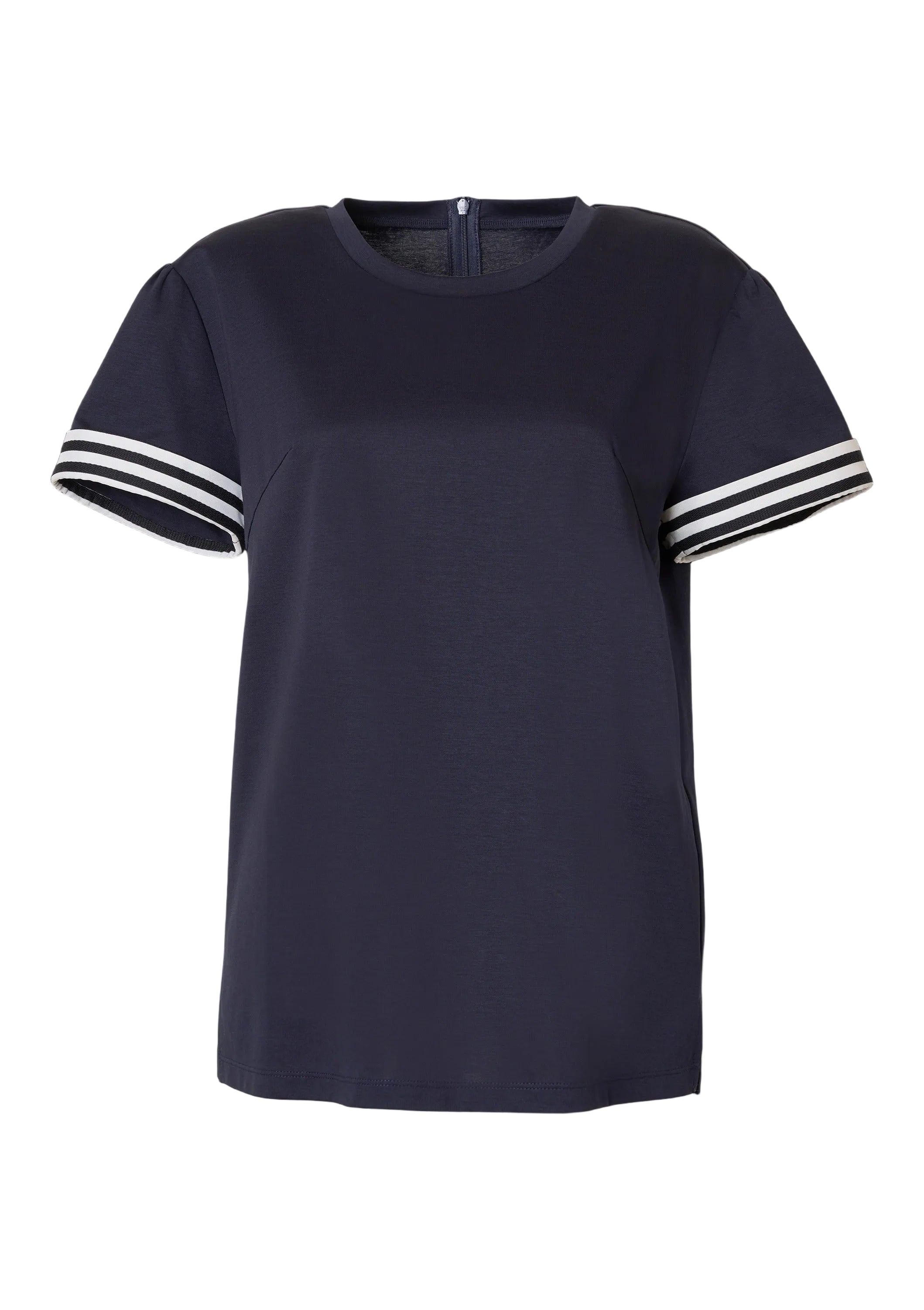 BORDER CUFF TEE
