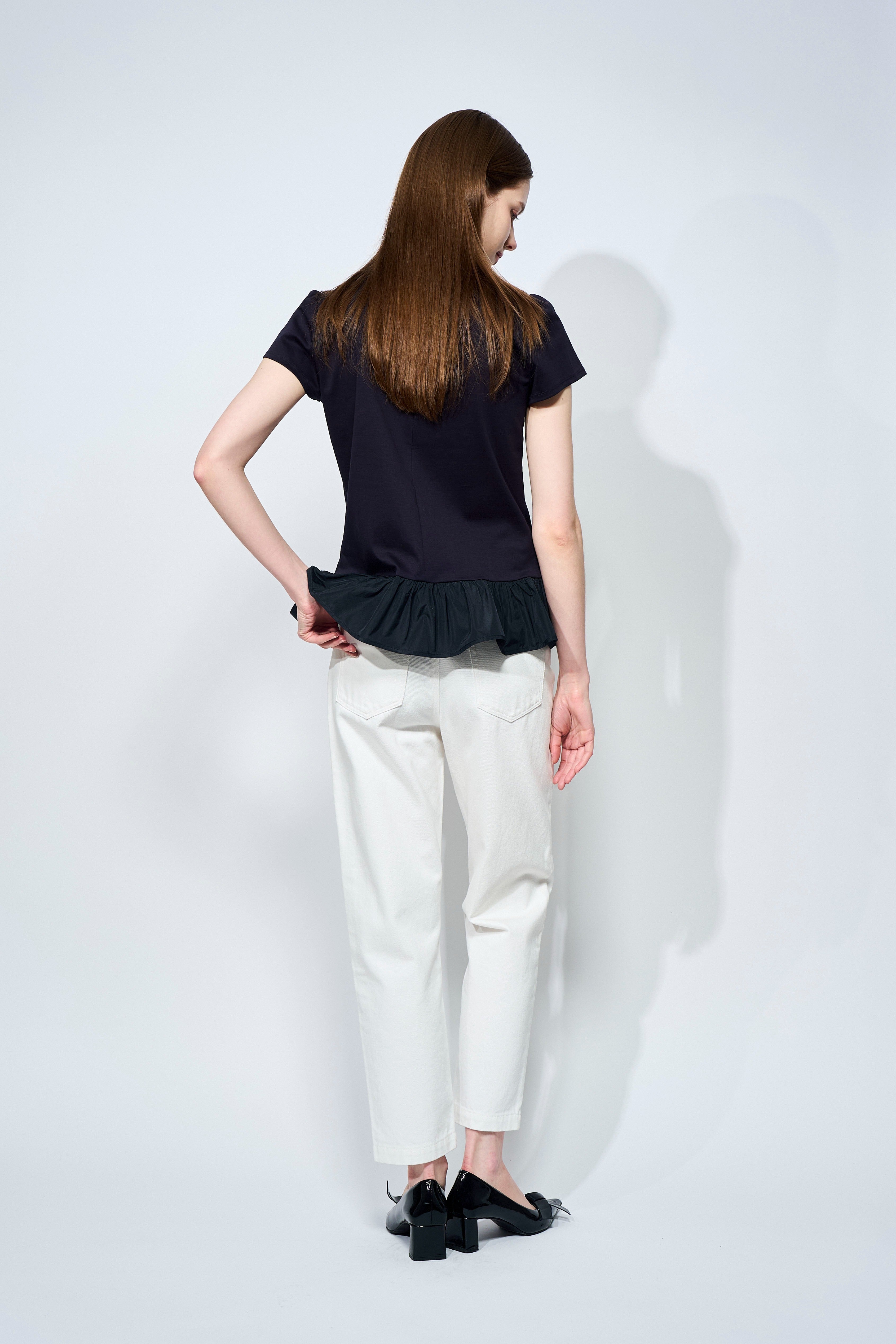 【予約販売】BASIC PEPLUM TEE