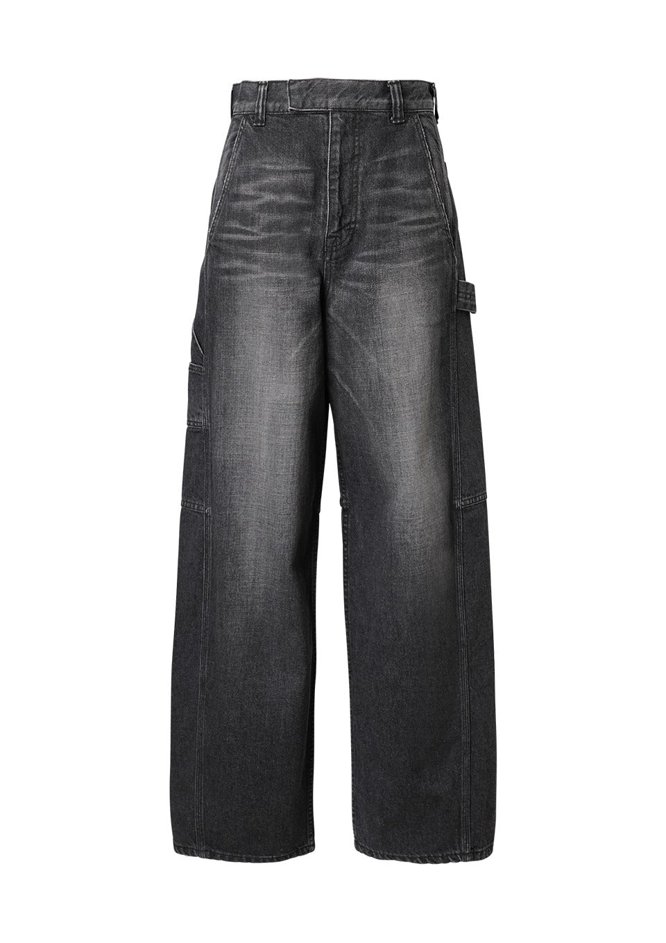 WIDE-LEG PAINTER DENIM