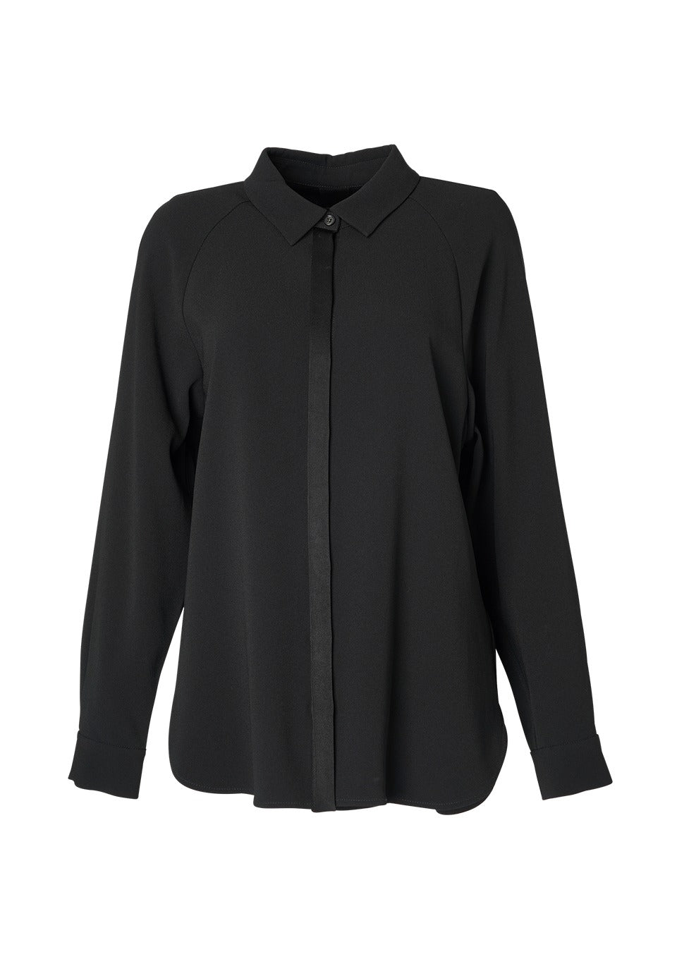 BACK SATIN SHIRT