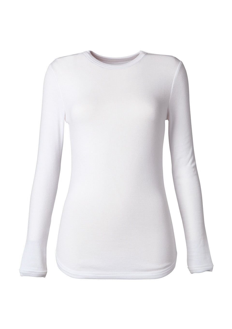 LONG SLEEVE RIB TEE