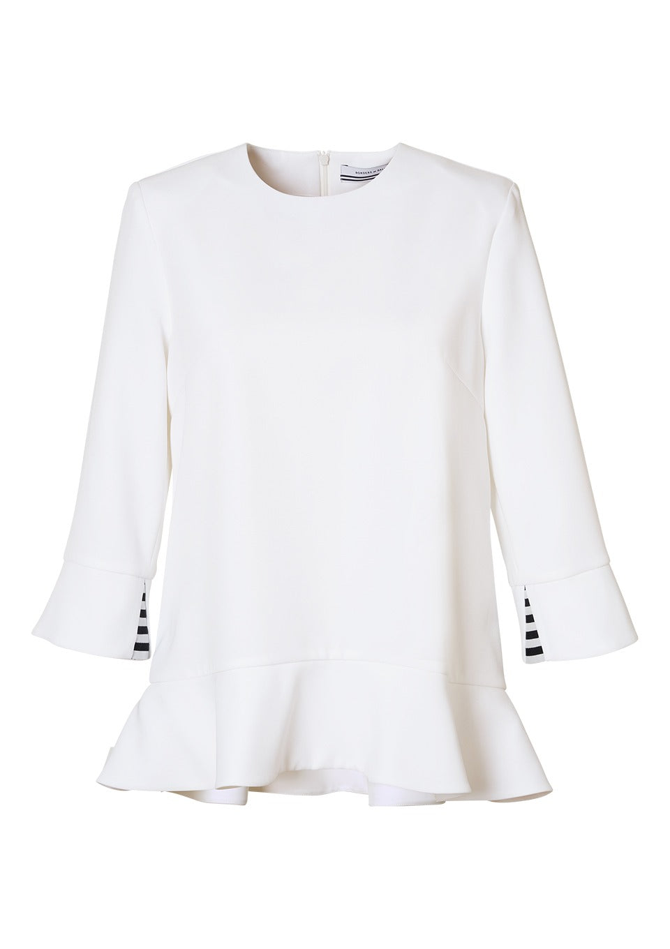 PEPLUM FLARE BLOUSE
