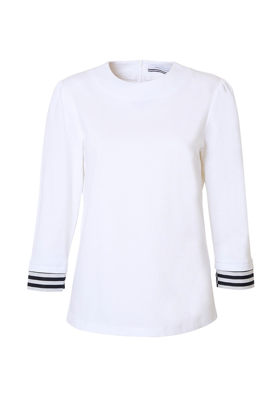 BORDER LONGSLEEVES TEE