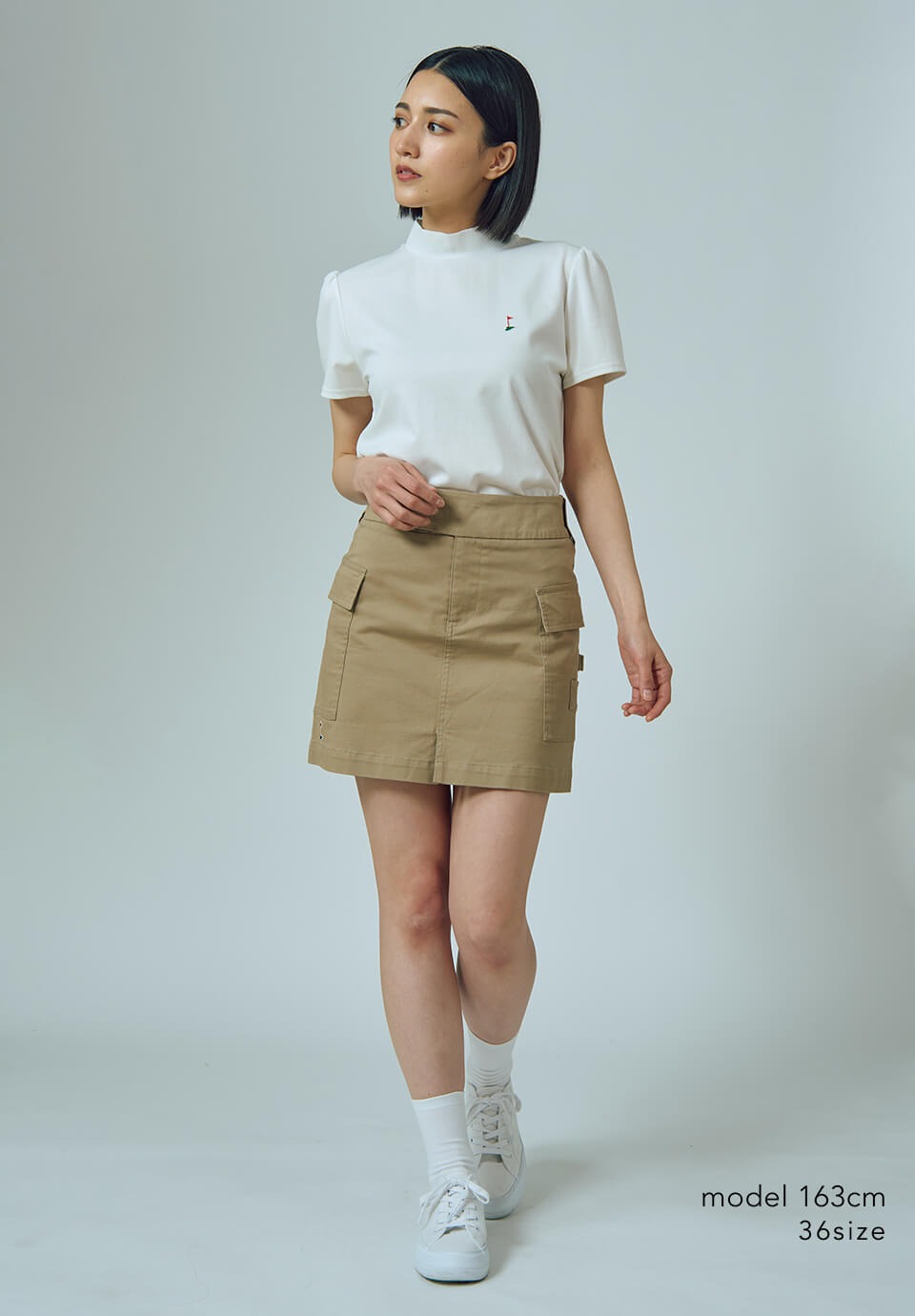 GDT CHINO MINI SKIRT