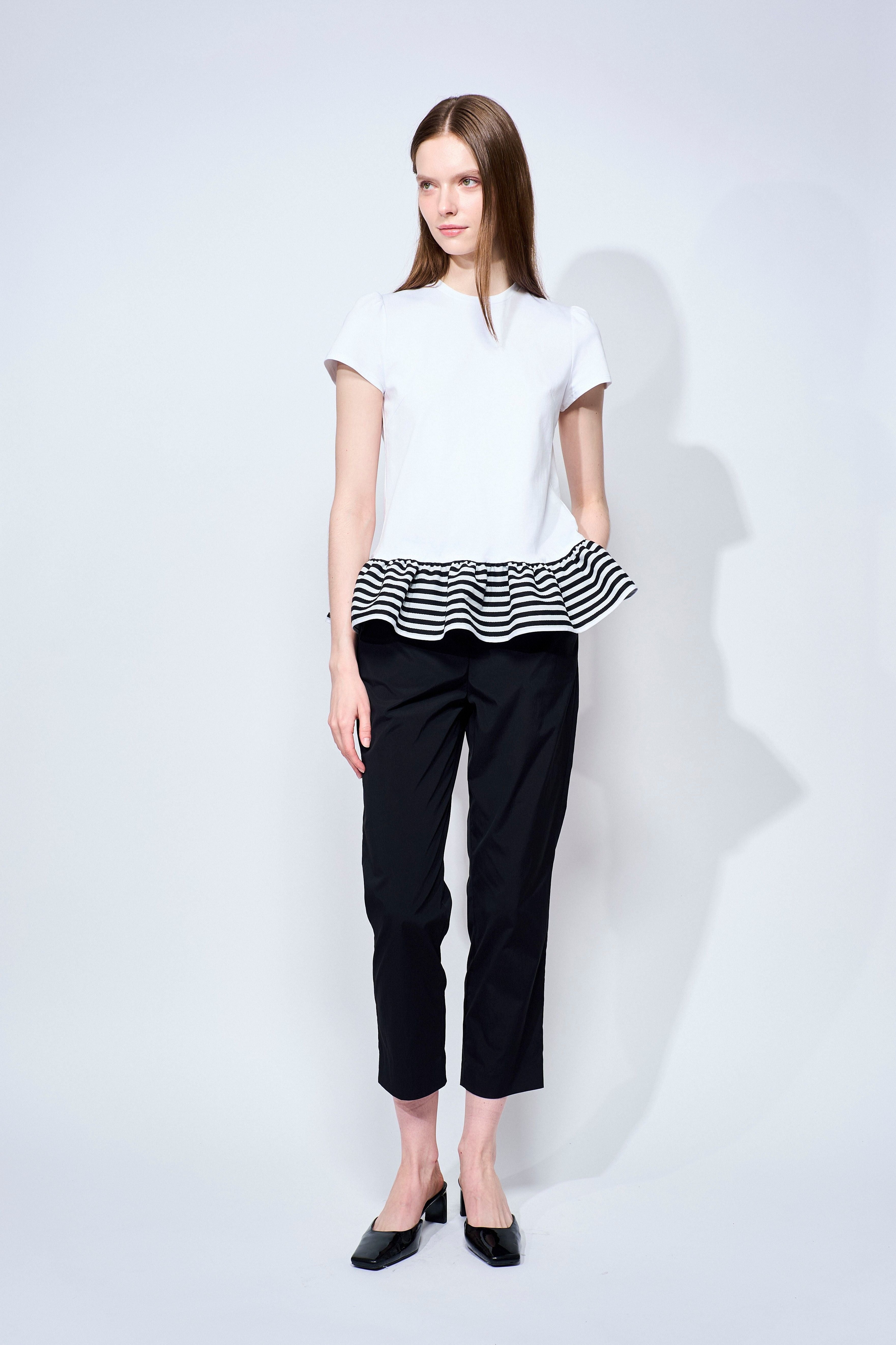 【予約販売】BASIC PEPLUM TEE