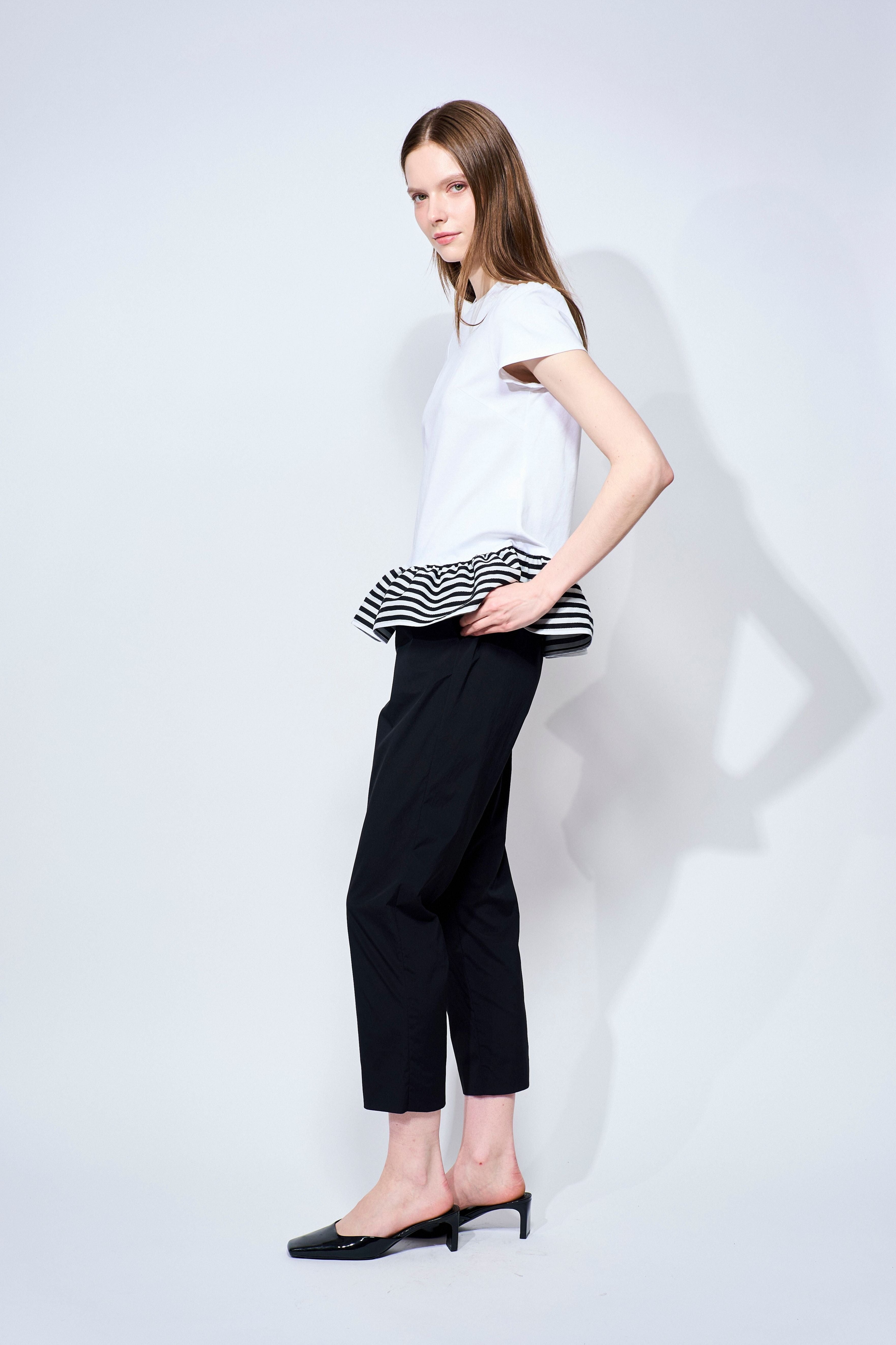 【予約販売】BASIC PEPLUM TEE