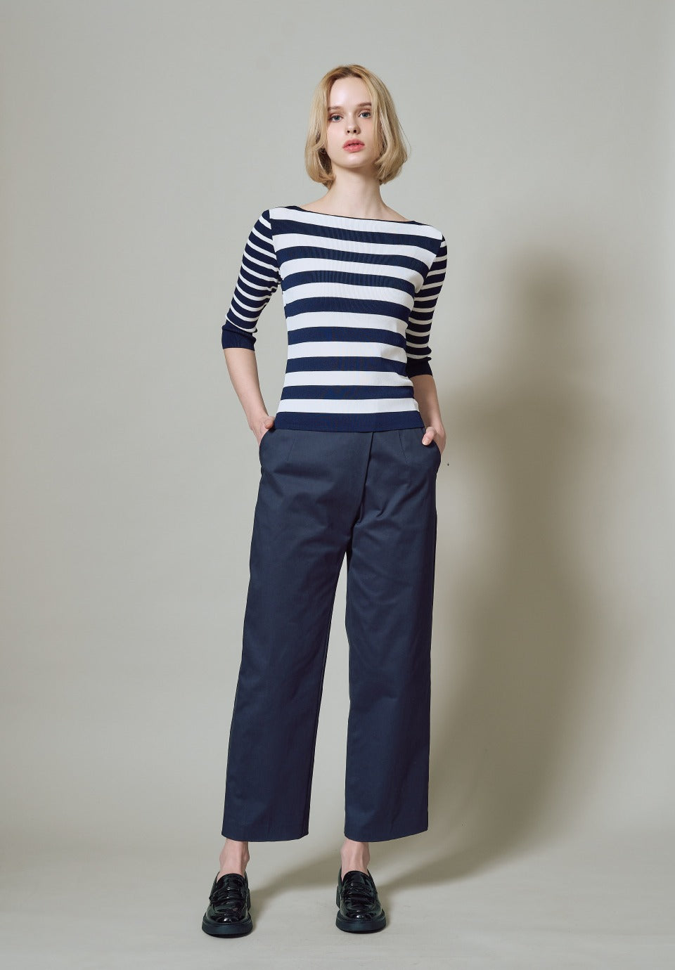CHINO WRAP PANTS