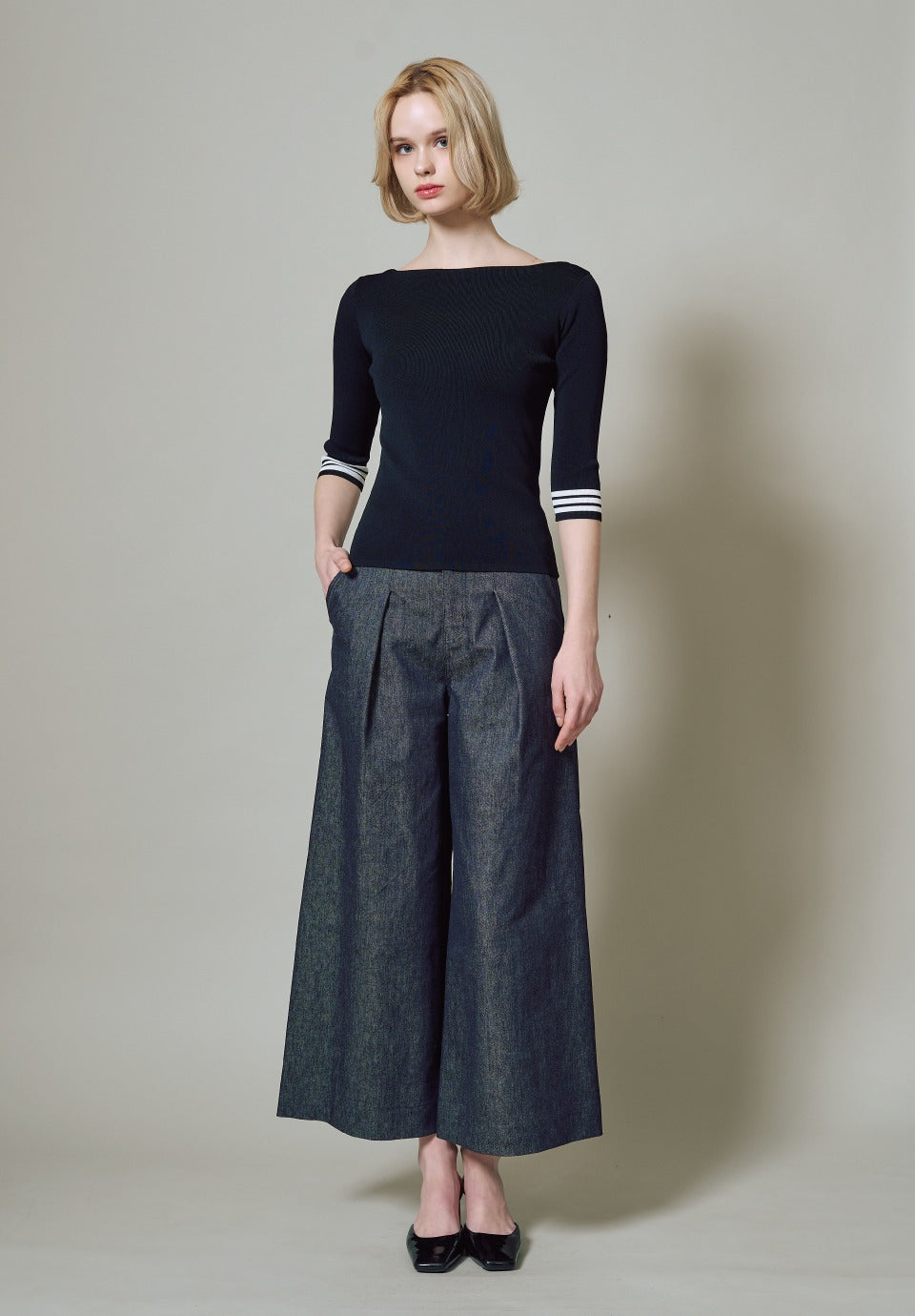 BOATNECK KNIT