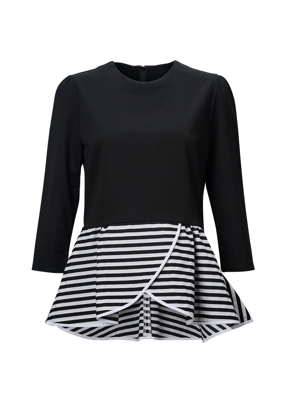 PEPLUM TEE 3/4