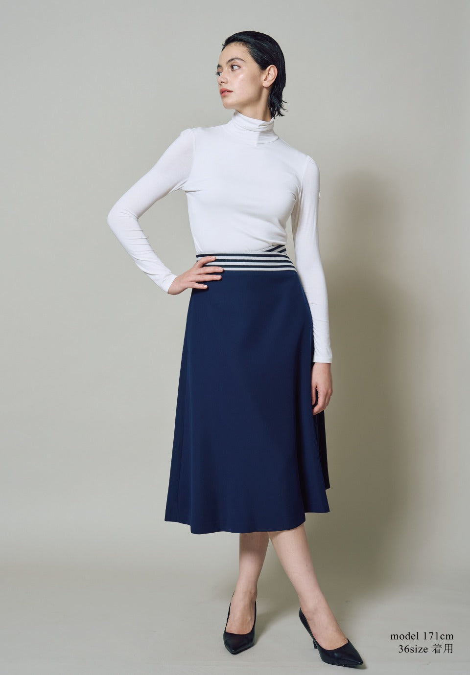 【RENEWAL】TWILL SKIRT