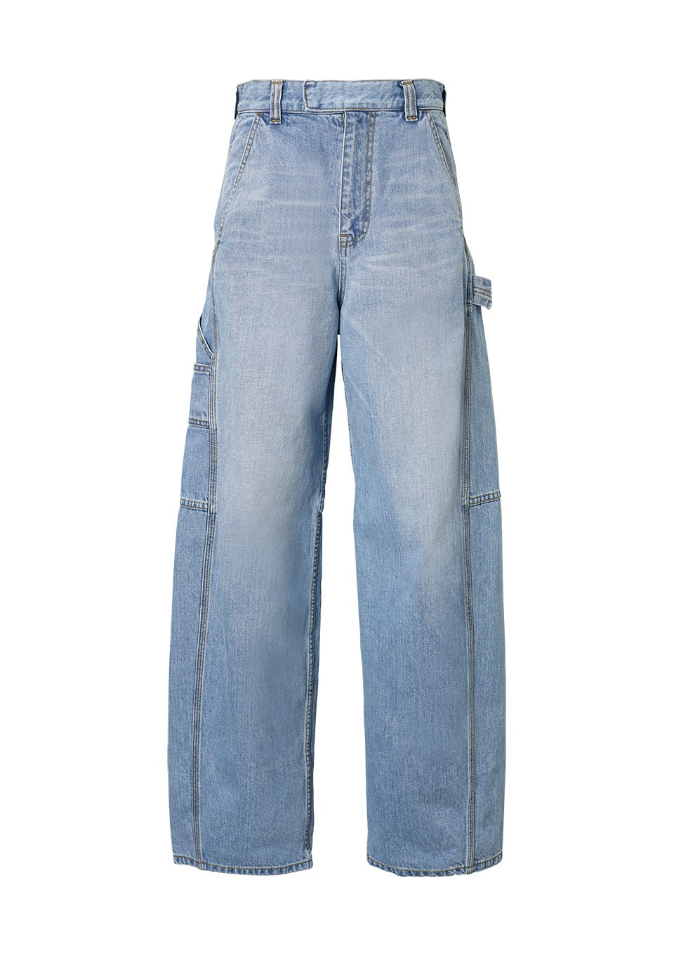 WIDE-LEG PAINTER DENIM